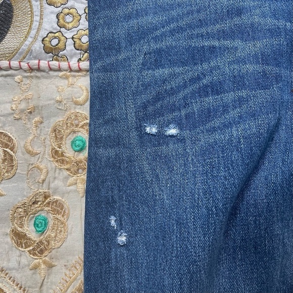 Madewell Classic Straight Leg Jeans in Croston Wash Size 24 - Picture 7 of 15